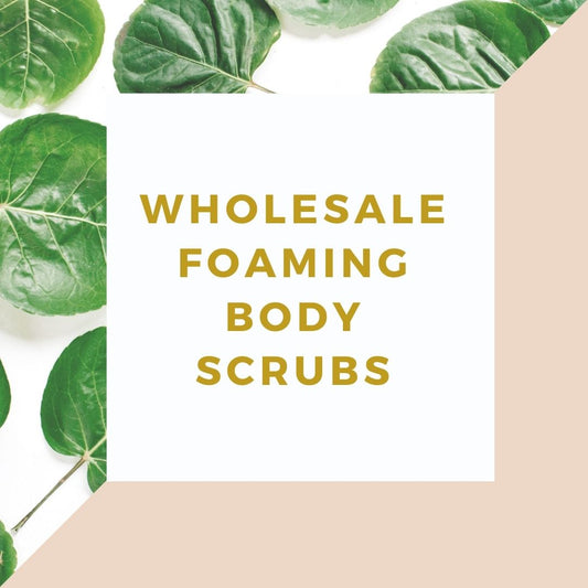 Wholesale Foaming Body Scrubs