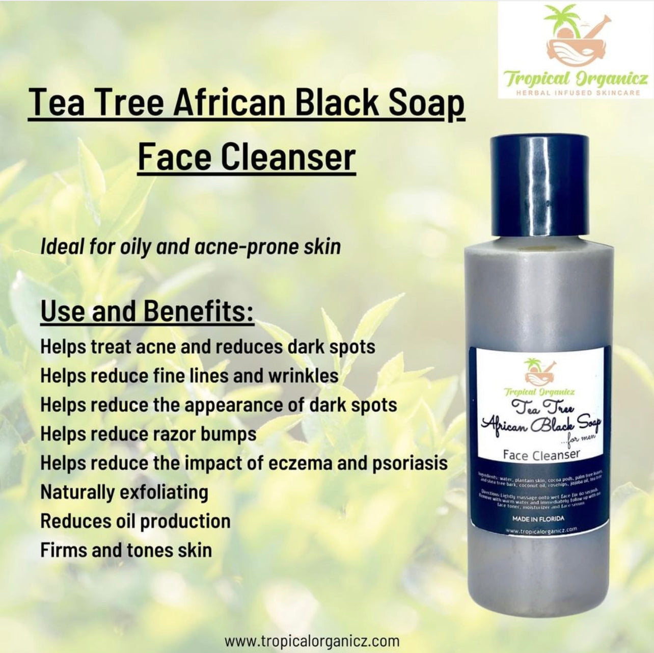 Gentleman's Tea Tree Face Cleanser