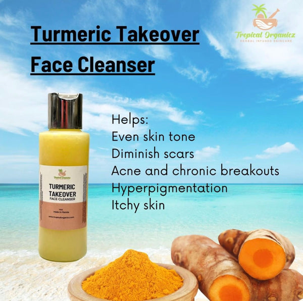 Turmeric Takeover Face Cleanser Tropical Organicz LLC