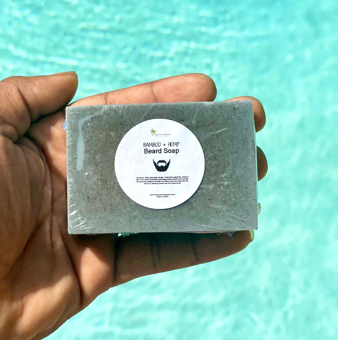 Bamboo & Hemp Beard Soap