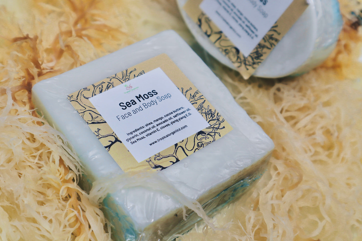 Sea Moss (Dry, Sensitive Skin) Face & Body Soap