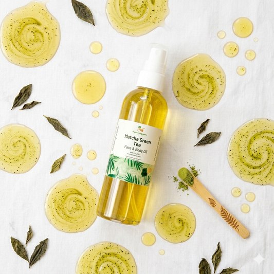 Matcha Green Tea Herbal Face and Body Oil