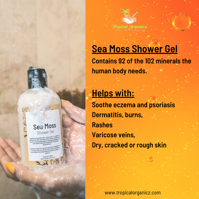 Sea Moss (Dry, Sensitive Skin) Shower Gel