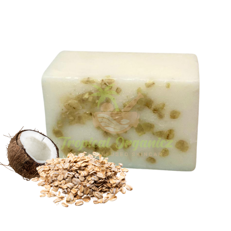 Surprise Return: Coconut Oatmeal Soap (Soothe Inflammation and Moisturize)